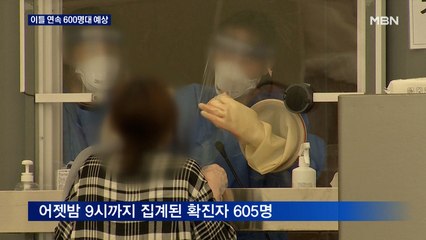 이틀 연속 600명대 예상…'인도 변이' 첫 국내 전파