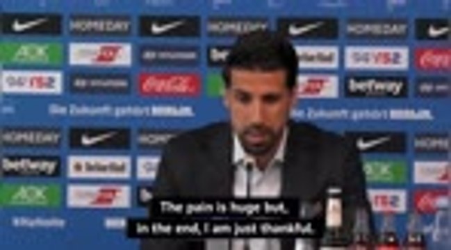 'Football has left its marks' - Khedira announces 'painful' retirement