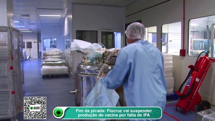 Fim da picada- Fiocruz vai suspender produção de vacina por falta de IFA