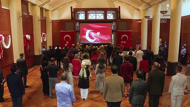 WASHINGTON - Washington'da 19 Mayıs Atatürk’ü Anma, Gençlik ve Spor Bayramı kutlaması yapıldı