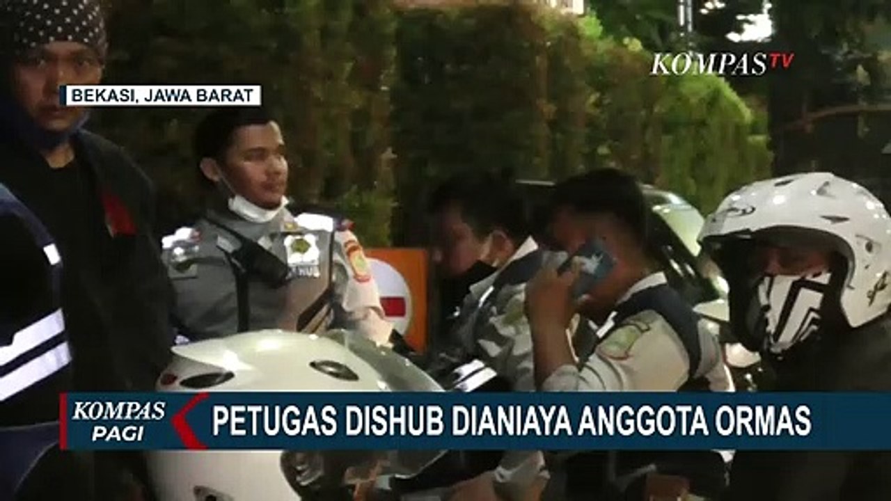 Petugas Dishub Dianiaya Anggota Ormas