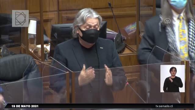 BUENOS AIRES - Şili Senatosu'nda Filistin ve İsrail'de ölenler için saygı duruşunda bulunuldu