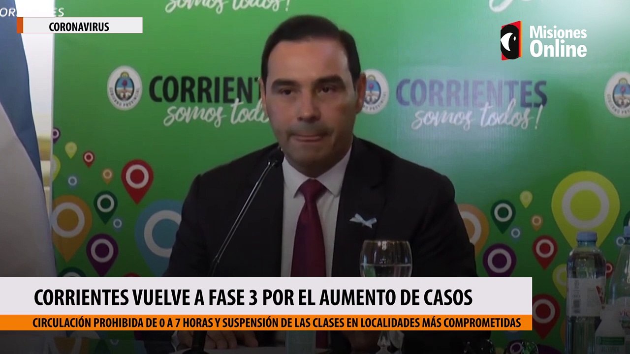 Corrientes vuelve a fase 3 por el aumento de casos