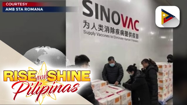 500-K doses ng Sinovac vaccine mula China, darating ngayong araw