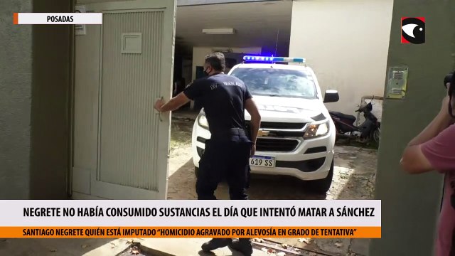 Negrete no había consumido sustancias el día que intentó matar a Manuel Sánchez