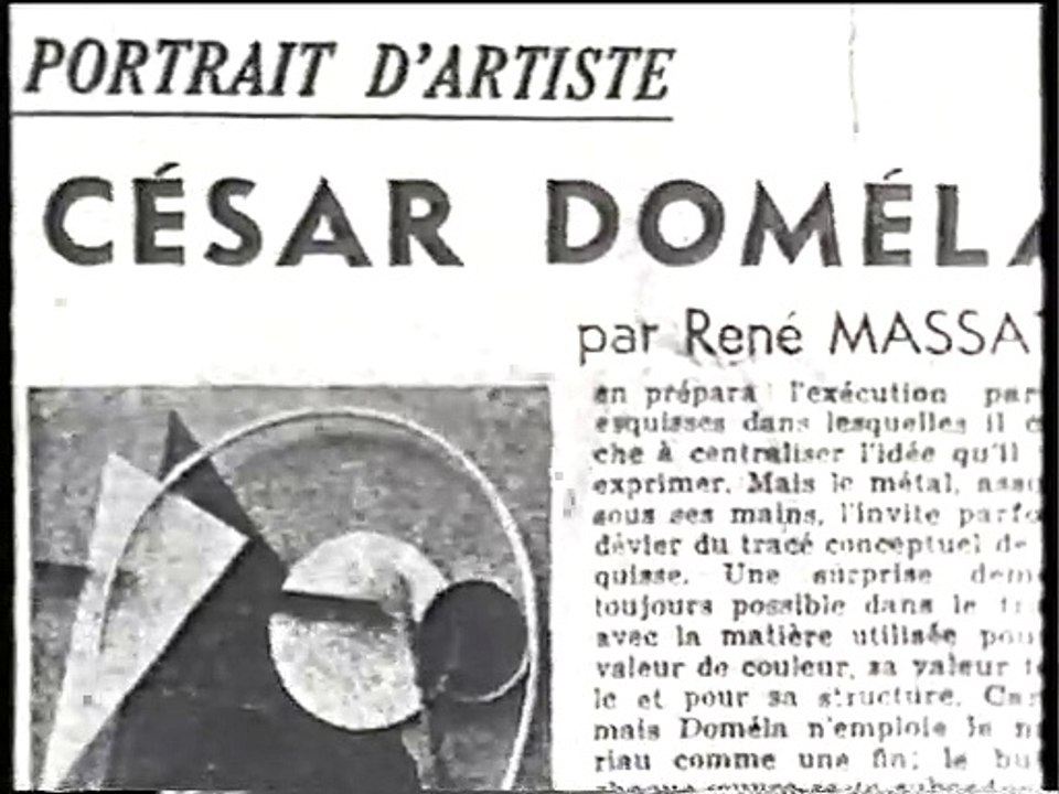 Visite à César Domela