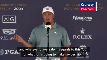 DeChambeau open to controversial Super League Golf plans