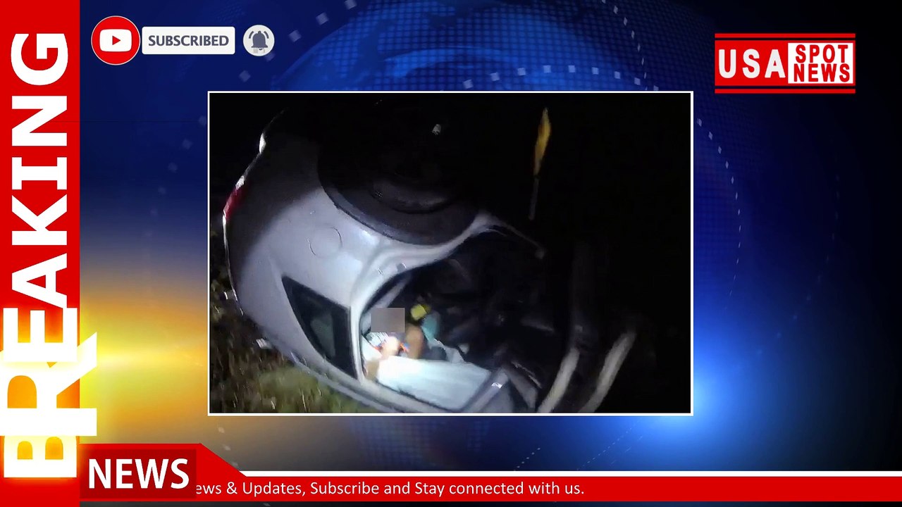 Deputy lifts up car to free woman pinned underneath