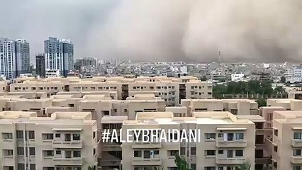 Cyclonic storm in Gujarat