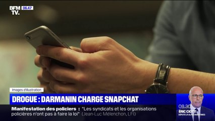 Download Video: Lutte anti-drogue: Gérald Darmanin accuse le réseau social Snapchat de faciliter les trafics