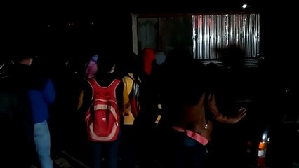 Ambiente que se vive afuera de la Granja Penal Cantel tras motín registrado