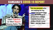 Angry Kangana Ranaut Shares Covid  Negative Report, Calls Trollers RAKSHAS