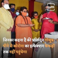 Bhopal MP Pragya Thakur Says Cow Urine Can Protect From Coronavirus