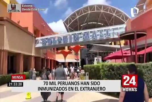 Minsa evalúa abrir registro de peruanos vacunados en el extranjero