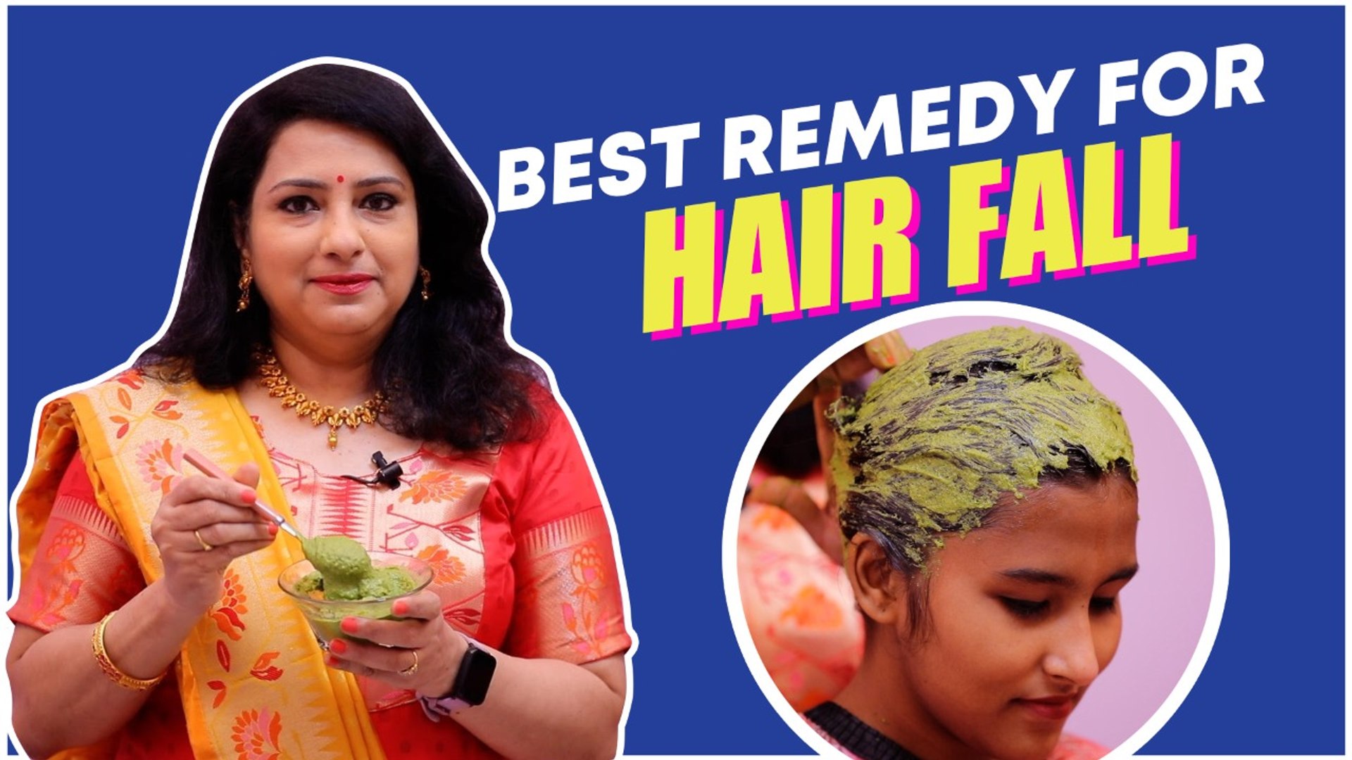 முடி உதிர்வுக்கு தீர்வு! - Hair Fall Control Oil & Pack | Natural Home  Remedies | Vasundhara Tips - video Dailymotion