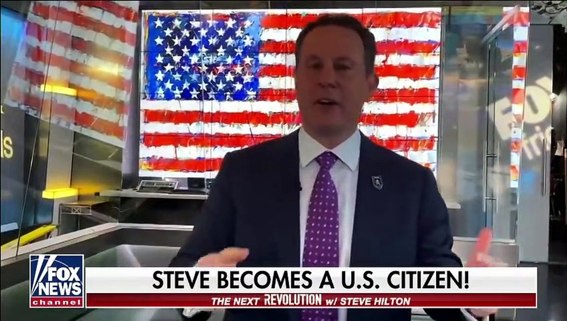 ⁣Fox News' Steve Hilton Becomes Us Citizen
