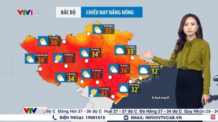 Dự báo thời tiết chiều tối nay 20/5  Bản tin dự báo thời tiết đêm nay