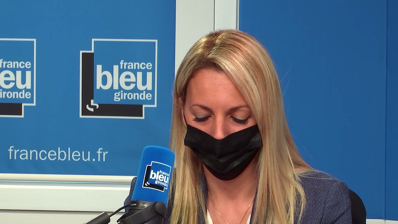 Edwige Diaz, candidate du Rassemblement national pour les élections régionales en Nouvelle-Aquitaine