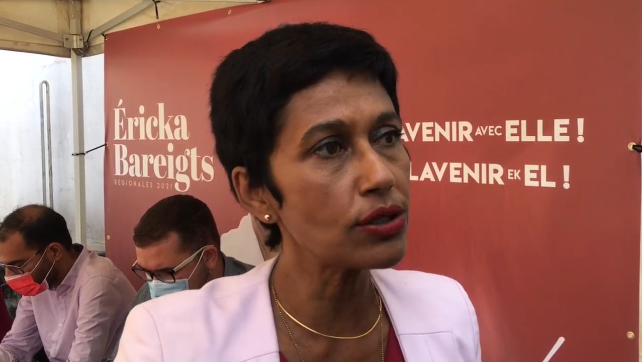 Régionales: Ericka Bareigts pour un "sursaut moral" dans la gestion de la Pyramide inversée