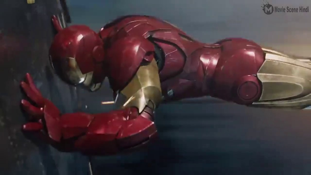 Iron Man & Captain America_ Repairing S.H.I.E.L.D. Jet_ The Avengers [2012] FM Clips Hindi