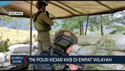 TNI POLRI Kejar Kkb Di Empat Wilayah