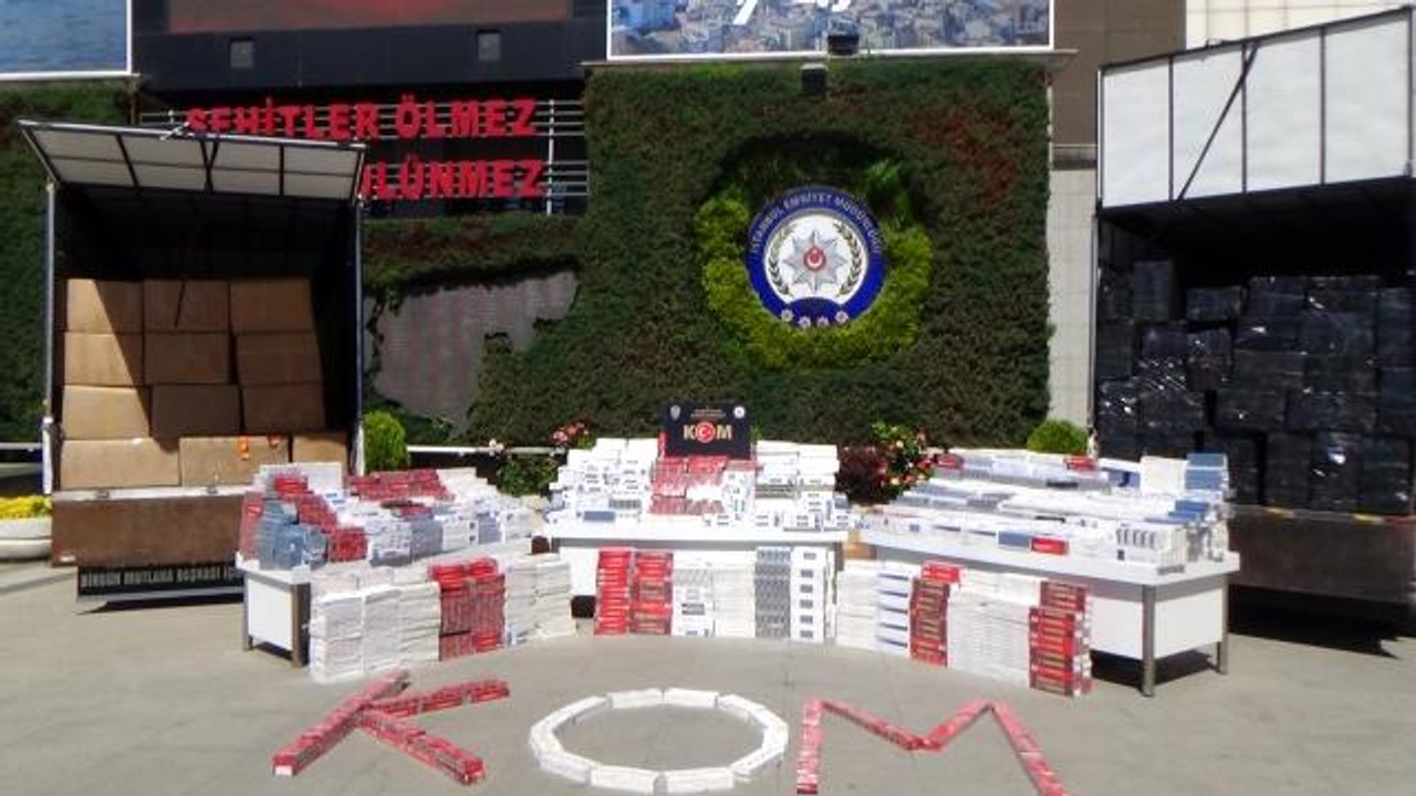 Son dakika haberleri! İstanbul'da kaçak sigara operasyonu: 105 bin paket ele geçirildi