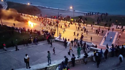 Heftige Ausschreitungen an Grenze zu Ceuta