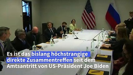 Blinken und Lawrow bei Treffen in Reykjavik um Annäherung bemüht