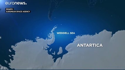 В Антарктике обнаружен "самый большой айсберг"