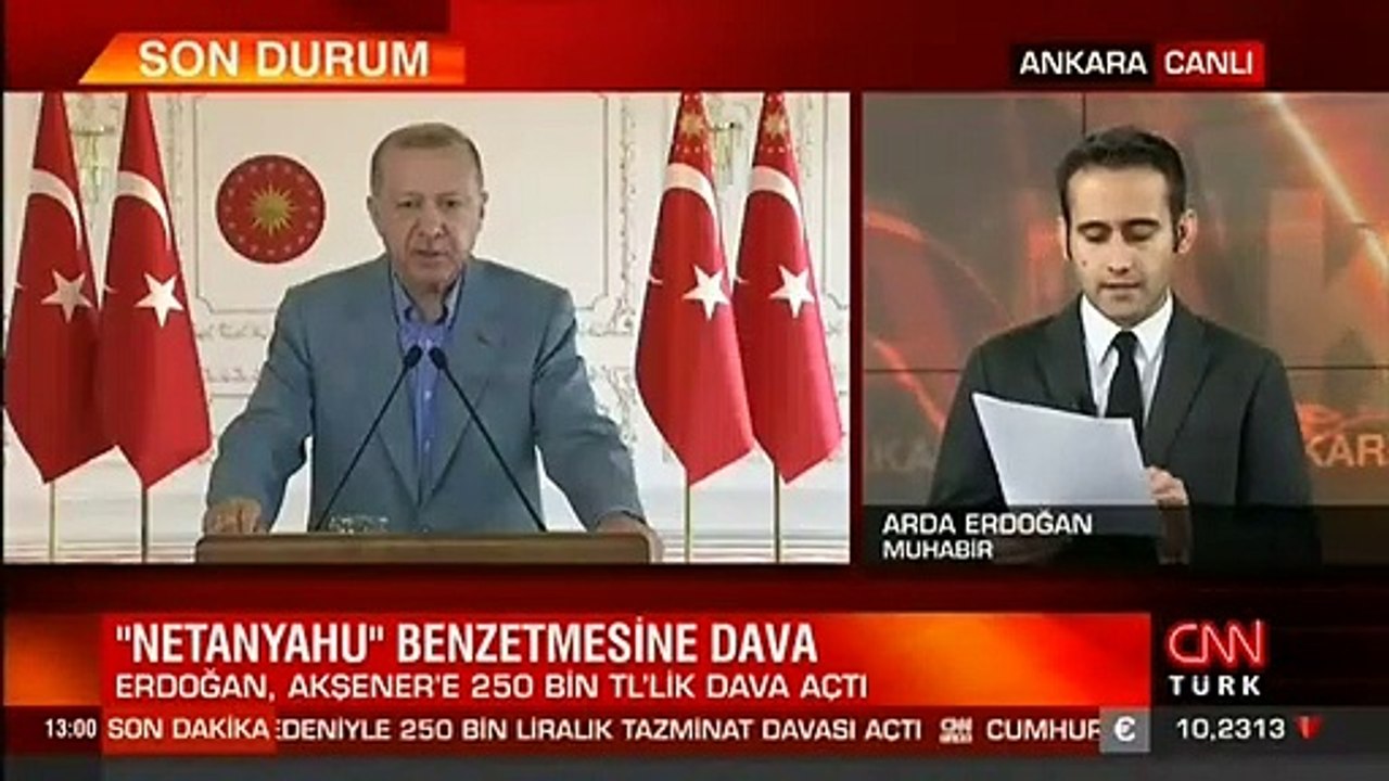 SON DAKİKA... Cumhurbaşkanı Erdoğan'dan Akşener'e dava!