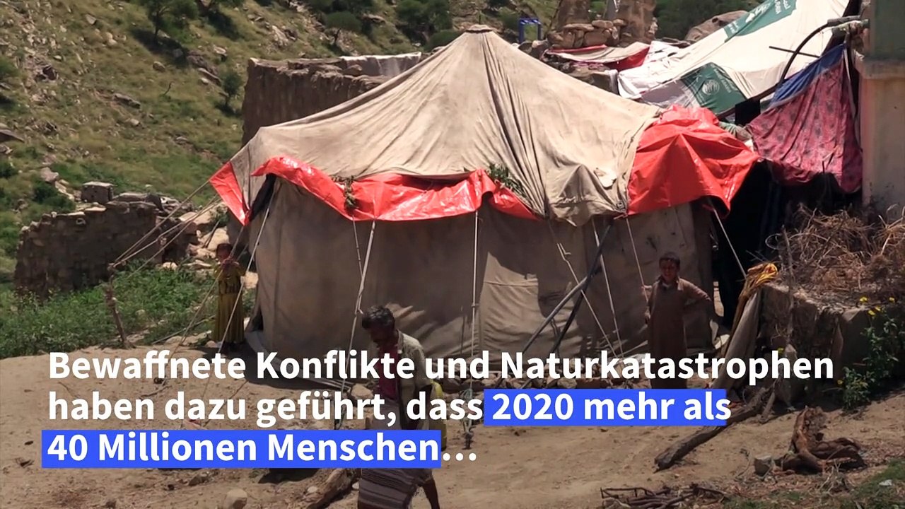 55 Millionen Menschen leben als Binnenflüchtlinge
