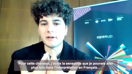 Eurovision 2021 :  les confessions de Gjon's Tears, représentant suisse, quelques heures avant le direct