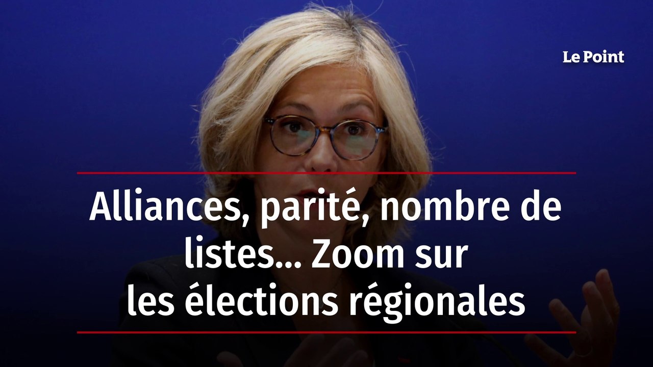 Alliances, parité, nombre de listes… Zoom sur les élections régionales