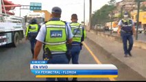 Atropellan a un hombre en la vía perimetral de Guayaquil