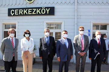 AB Delegasyon Başkanı Meyer: "Demiryolu Projesi bağlantının güçlenmesini sağlayacak"