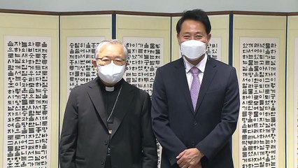 [서울] 오세훈 서울시장, 염수정 추기경 예방 / YTN