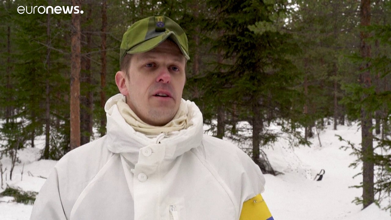 Manöver 'Wintersonne' - Schweden rüstet sich für Streit um Arktis