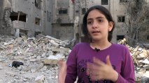 GAZZE - Gazzeli küçük Nadia İsrail saldırılarını sosyal medya üzerinden dünyaya duyuruyor