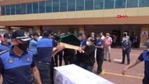 Belediye kompleksinde ölü bulunan zabıta memuru, törenle uğurlandı