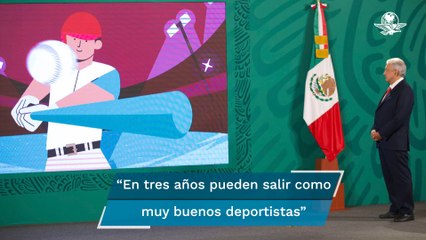 AMLO anuncia la creación de una carrera para la formación de técnicos en deporte