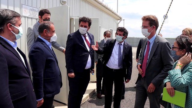 KIRKLARELİ - Meyer-Landrut ve Kaymakcı, Lüleburgaz Hızlı Tren Merkez Şantiyesi'nde incelemelerde bulundu