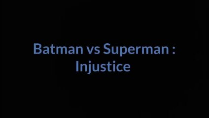 Batman vs Superman  - Injustice (Batman's ending)