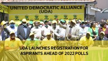 UDA launches registration for aspirants ahead of 2022 polls