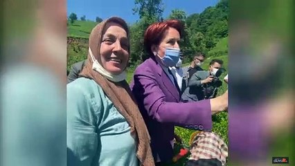 Akşener İkizdere'de konuştu: Erdoğan helal paraya ihtiyaç duyduğunda bana mahkeme açıyor