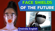 Fashionable face shields: Futuristic looks in vogue, edge out awkward | Oneindia News