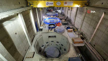 Yusufeli Barajı'nda son beton döküldü