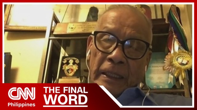 Ex-senator wants Duterte to convene Natl. Security Council on WPS | The Final Word