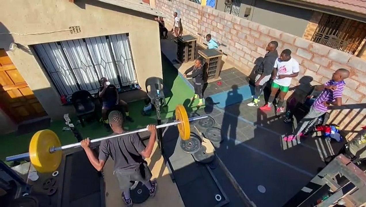 South African NGO helps youth through weightlifting
