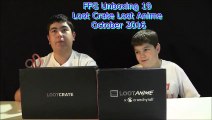 FFG Unboxing 19 Loot Crate Loot Anime October 2016