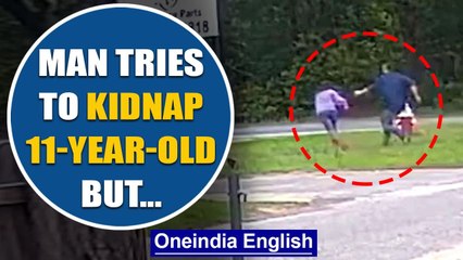 Florida: 11-year-old girl fights off kidnapper twice her size | Watch | Oneindia News